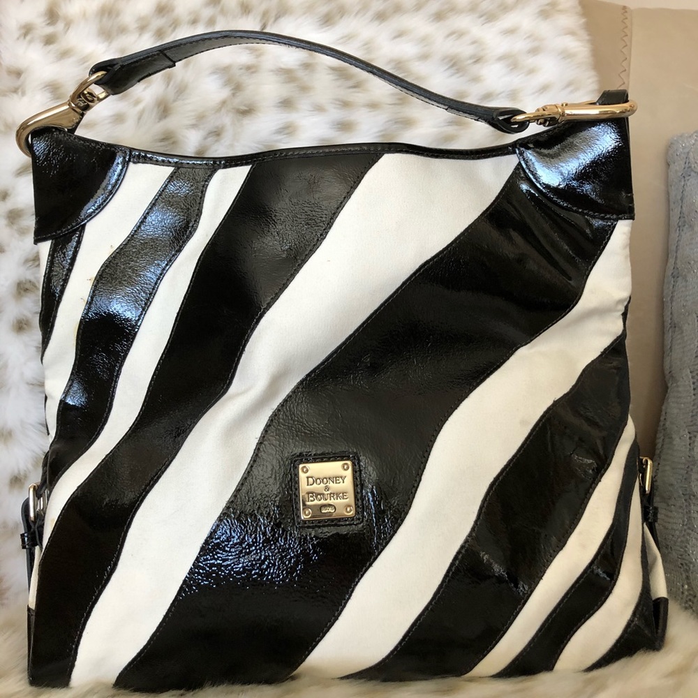 Dooney & Bourke zebra print handbag